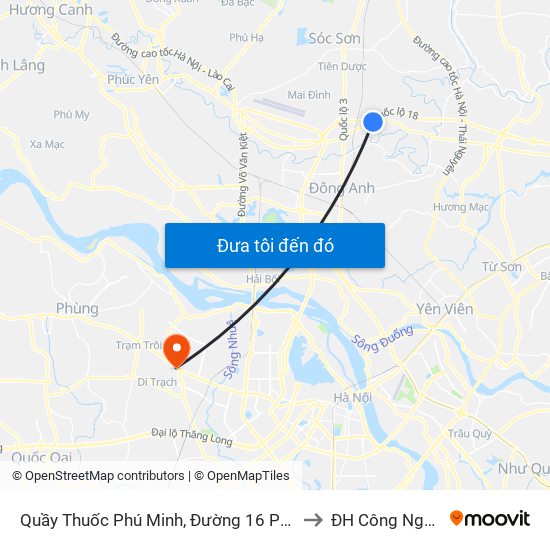 Quầy Thuốc Phú Minh, Đường 16 Phú Thọ to ĐH Công Nghiệp map