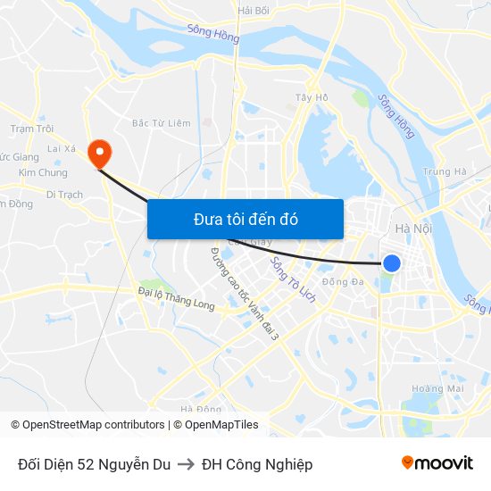 Đối Diện 52 Nguyễn Du to ĐH Công Nghiệp map