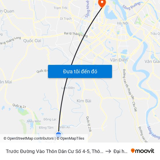 Trước Đường Vào Thôn Dân Cư Số 4-5, Thôn Vĩnh Xương Thượng, Xã Mỹ Thành Khoảng 50m to Đại học Nội vụ map