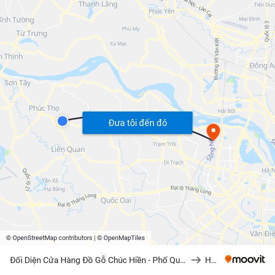 Đối Diện Cửa Hàng Đồ Gỗ Chúc Hiền - Phố Quạt Xã Đại Đồng - Quốc Lộ 32 to HUMG map