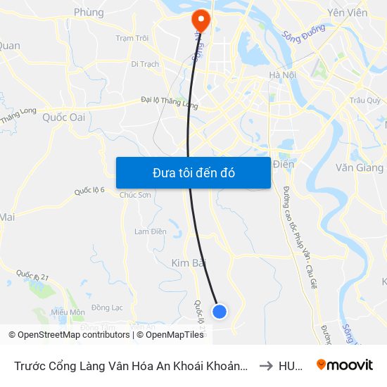 Trước Cổng Làng Vân Hóa An Khoái Khoảng 50m to HUMG map