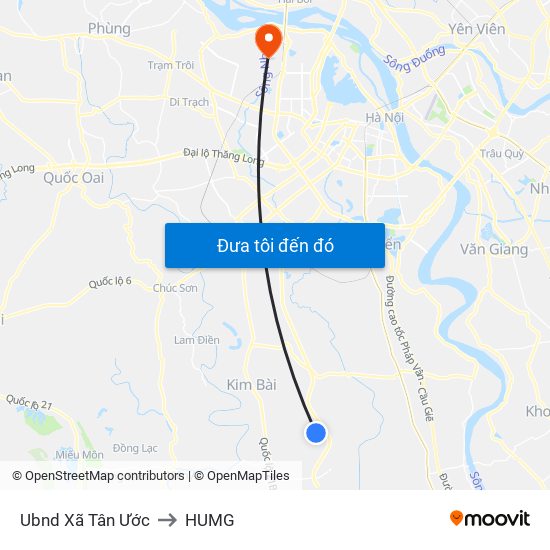 Ubnd Xã Tân Ước to HUMG map