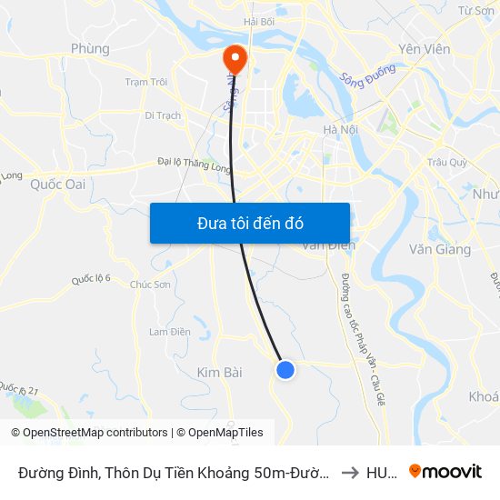 Đường Đình, Thôn Dụ Tiền Khoảng 50m-Đường Liên Thôn Xã to HUMG map