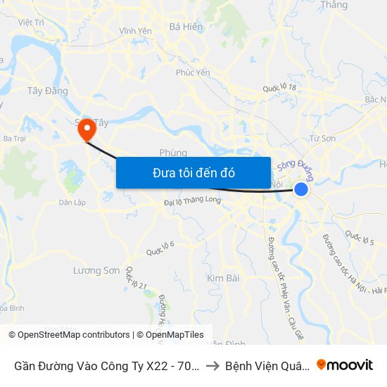 Gần Đường Vào Công Ty X22 - 705 Nguyễn Văn Linh to Bệnh Viện Quân đội 105 map