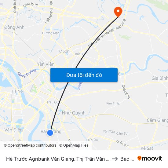 Hè Trước Agribank Văn Giang, Thị Trấn Văn Giang - Đường 179 to Bac Ninh map