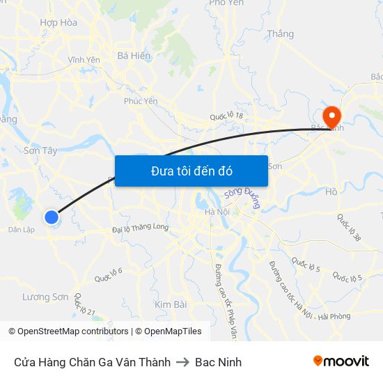 Cửa Hàng Chăn Ga Vân Thành to Bac Ninh map