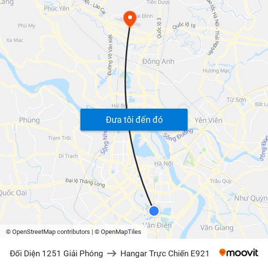 Đối Diện 1251 Giải Phóng to Hangar Trực Chiến E921 map