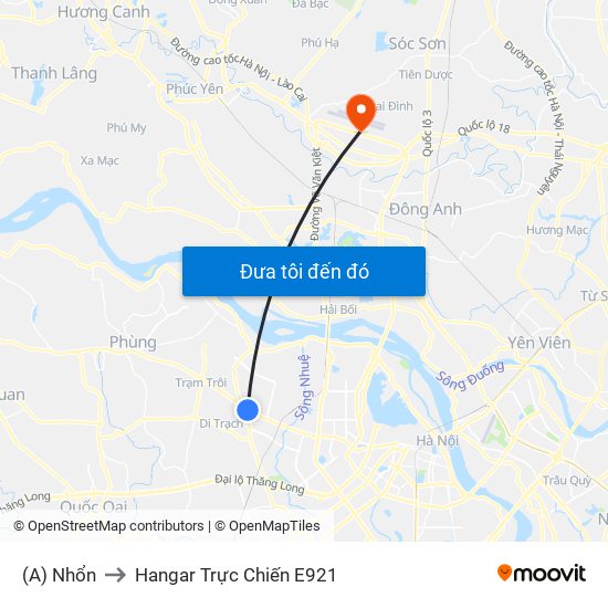 (A) Nhổn to Hangar Trực Chiến E921 map