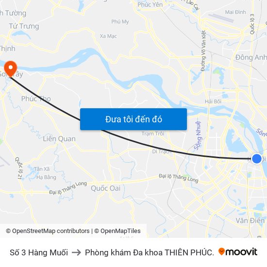 Số 3 Hàng Muối to Phòng khám Đa khoa THIÊN PHÚC. map