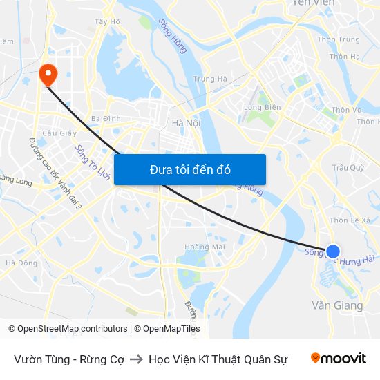 Vườn Tùng - Rừng Cợ to Học Viện Kĩ Thuật Quân Sự map