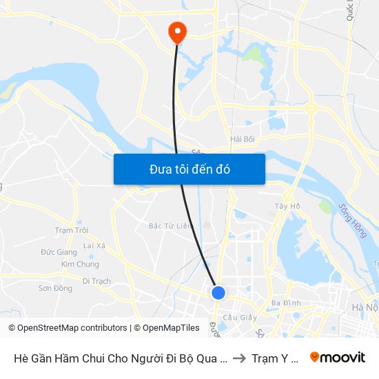 2b Phạm Văn Đồng to Trạm Y Tế Xã Tiền Phong map
