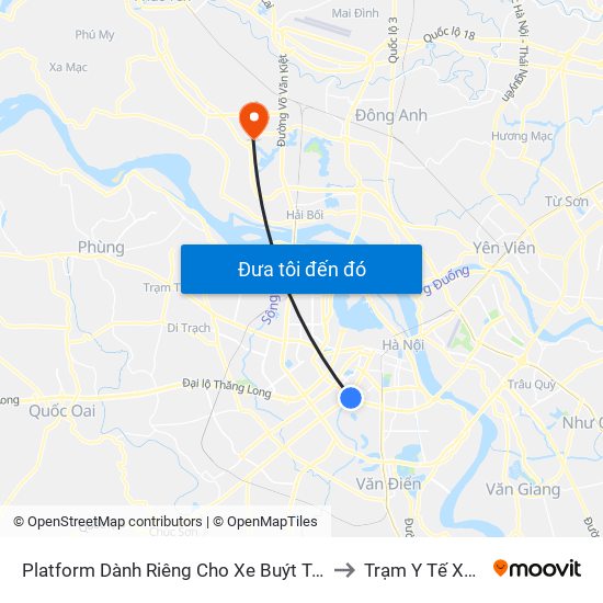 Platform Dành Riêng Cho Xe Buýt Trước Nhà 604 Trường Chinh to Trạm Y Tế Xã Tiền Phong map