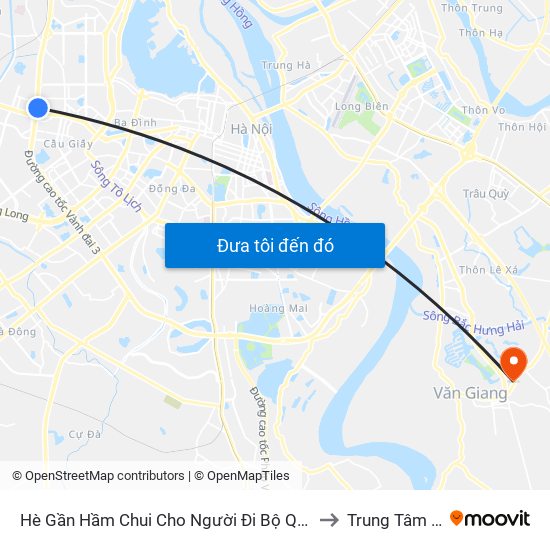 2b Phạm Văn Đồng to Trung Tâm Y Tế Huyện Văn Giang map