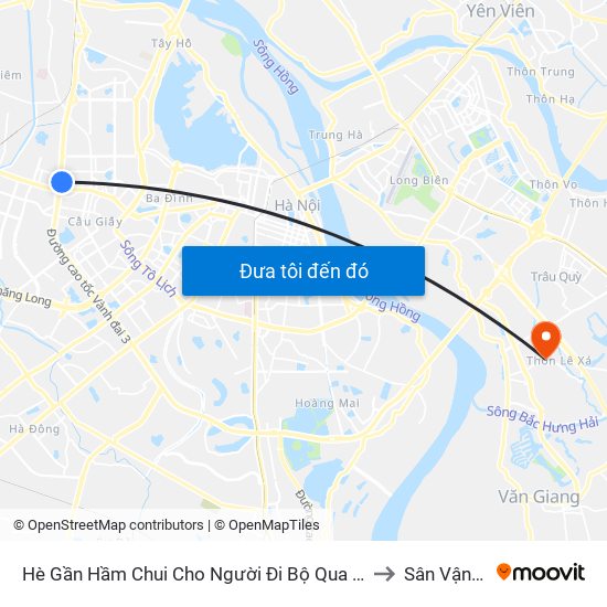 2b Phạm Văn Đồng to Sân Vận Động Xã Đa Tốn map