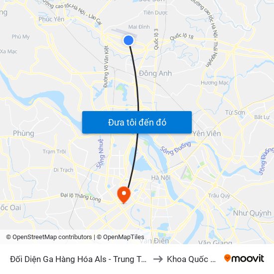 Đối Diện Ga Hàng Hóa Als - Trung Tâm Dịch Vụ Kỹ Thuật Cung Ứng Điện to Khoa Quốc Tế Đh Quôc Gia map