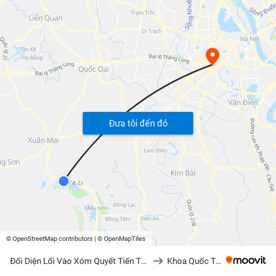 Đối Diện Lối Vào Xóm Quyết Tiến Thôn Nam Sơn - Đường Hồ Chí Minh to Khoa Quốc Tế Đh Quôc Gia map