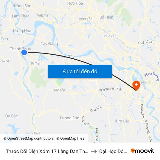 Trước Đối Diện Xóm 17 Làng Đan Thê 30m, Đt86 to Đại Học Đông Đô map