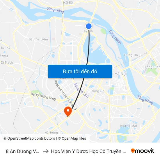 8 An Dương Vương to Học Viện Y Dược Học Cổ Truyền Việt Nam map