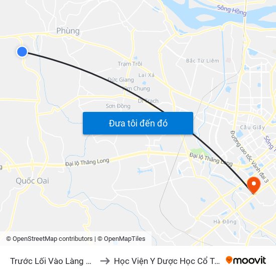 Trước Lối Vào Làng Quế Lâm30m to Học Viện Y Dược Học Cổ Truyền Việt Nam map