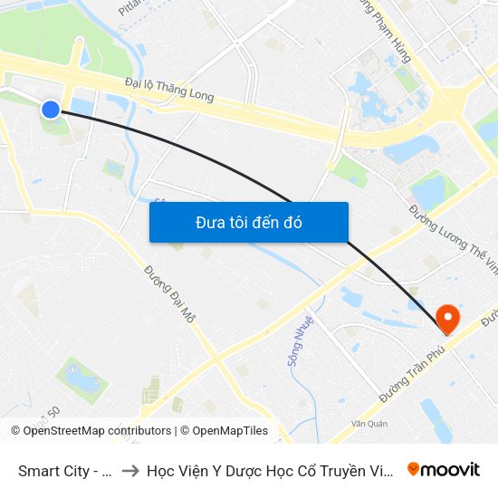 Smart City - E05 to Học Viện Y Dược Học Cổ Truyền Việt Nam map