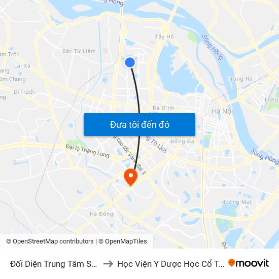 Đối Diện Trung Tâm Sam Sung R&D to Học Viện Y Dược Học Cổ Truyền Việt Nam map