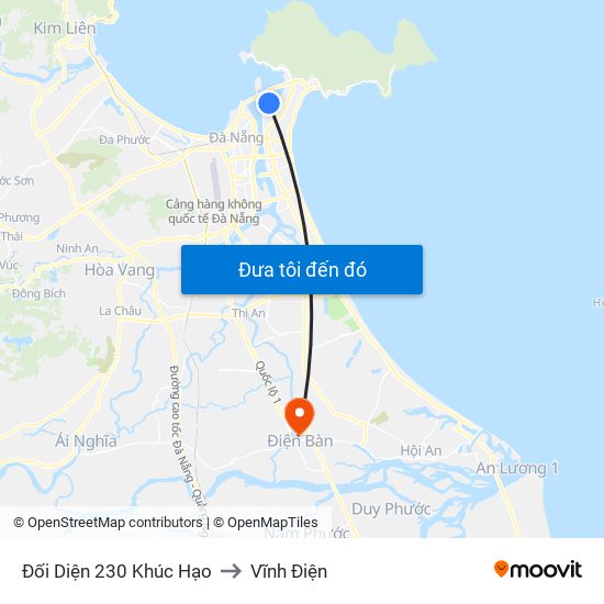 Đối Diện 230 Khúc Hạo to Vĩnh Điện map