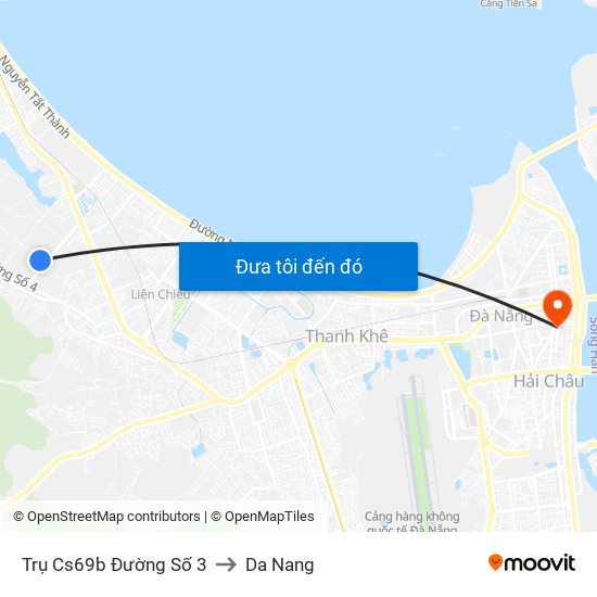 Trụ Cs69b Đường Số 3 to Da Nang map
