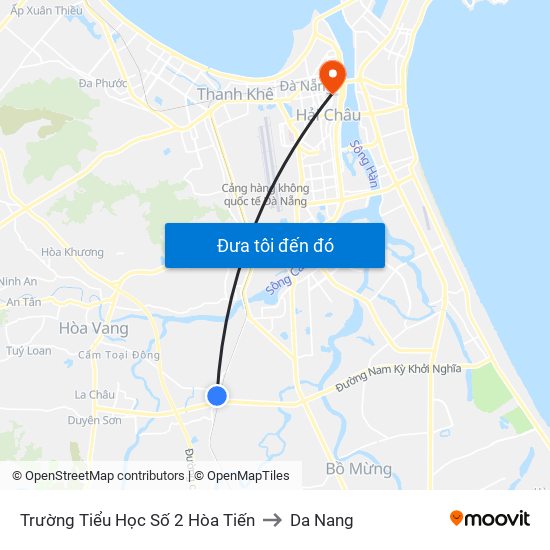 Trường Tiểu Học Số 2 Hòa Tiến to Da Nang map