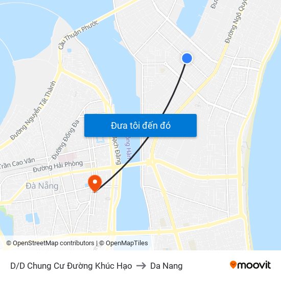 D/D Chung Cư Đường Khúc Hạo to Da Nang map