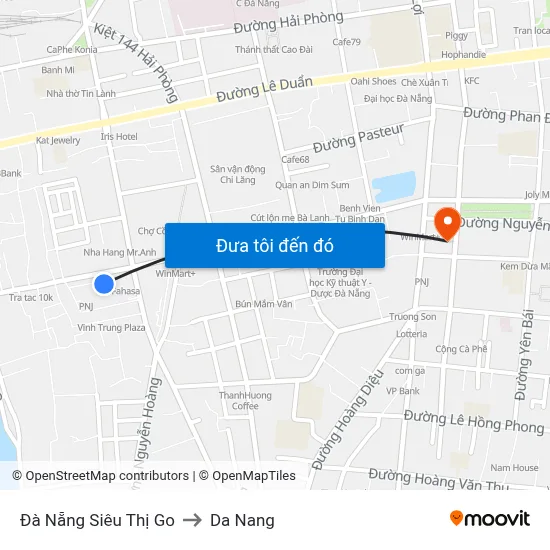 Đà Nẵng Siêu Thị Go to Da Nang map