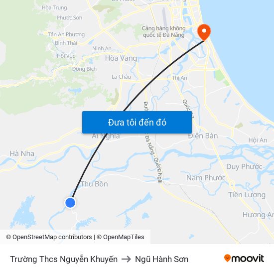 Trường Thcs Nguyễn Khuyến to Ngũ Hành Sơn map