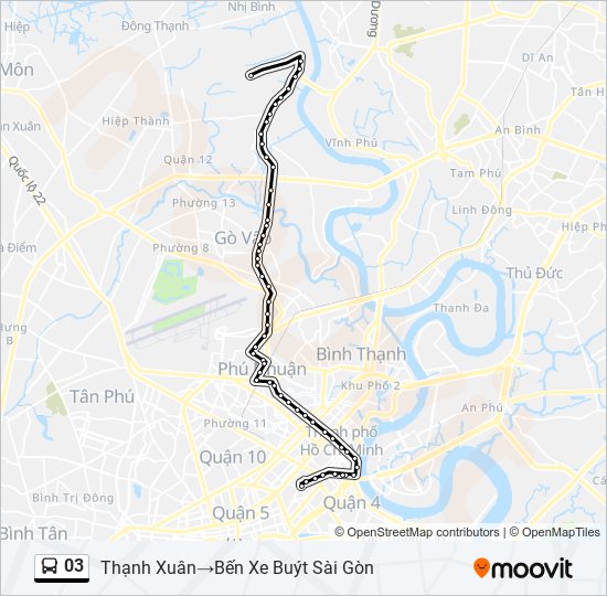 03 bus Line Map