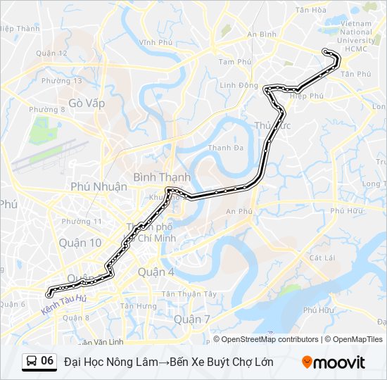 06 bus Line Map