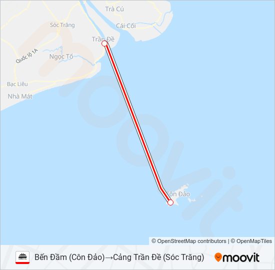trần đề côn đảo Route: Schedules, Stops & Maps - Bến Đầm (Côn Đảo)‎→ ...