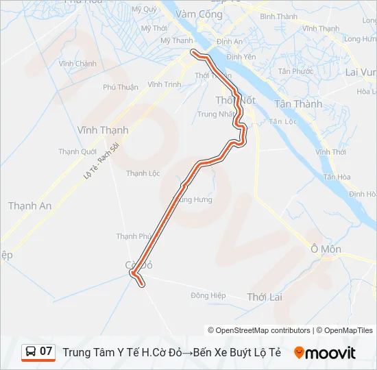 07 Bus Line Map