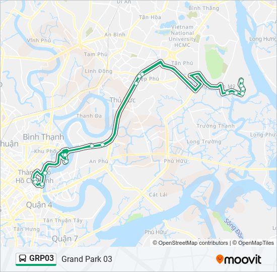 GRP03 bus Line Map