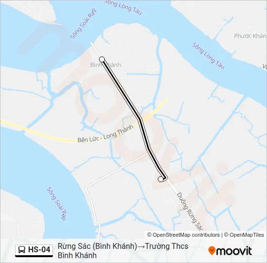 HS-04 Bus Line Map