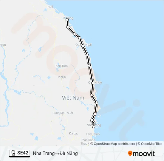 SE42 Train Line Map