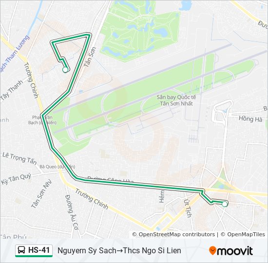 Hs41 Route Schedules Stops Maps Nguyern Sy Sach Thcs Ngo Si Lien