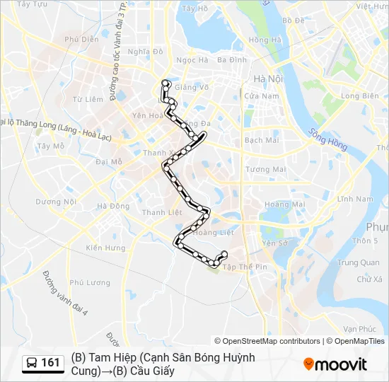 161 Route: Schedules, Stops & Maps - (B) Tam Hiệp (Cạnh Sân Bóng Huỳnh ...