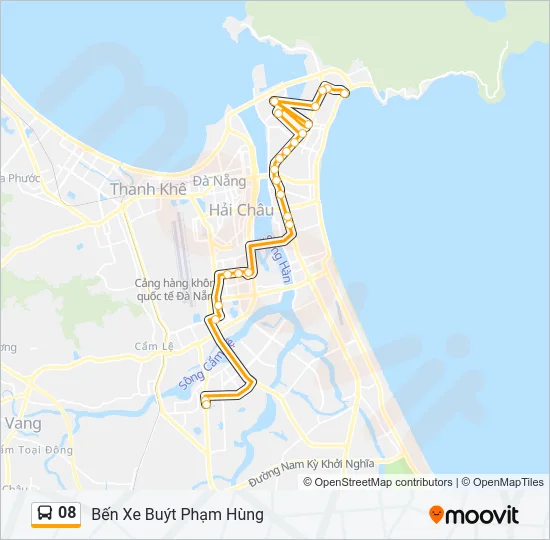 08 Bus Line Map