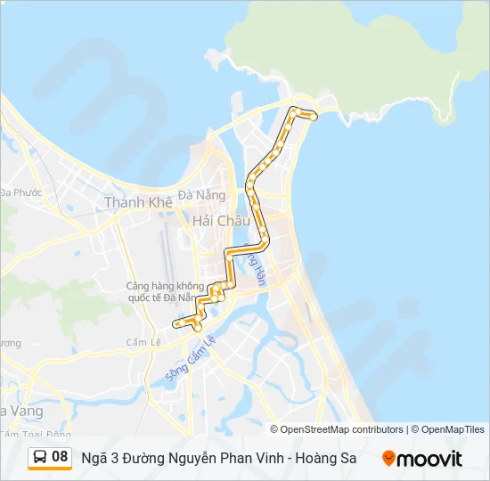 08 Bus Line Map