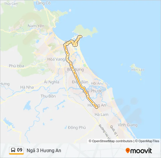 09 Bus Line Map