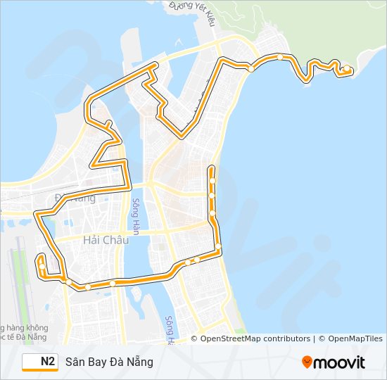 Tuyến n2: Sân Bay Đà Nẵng là một trong những tuyến xe bus thông minh sử dụng công nghệ tiên tiến nhất để giúp hành khách dễ dàng di chuyển từ sân bay đến các điểm đến trong thành phố. Đây là lựa chọn tuyệt vời cho bạn khi đến Đà Nẵng với quỹ thời gian hạn chế!