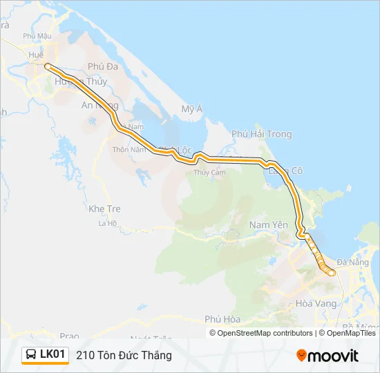 LK01 Bus Line Map
