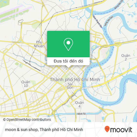 Bản đồ moon & sun shop