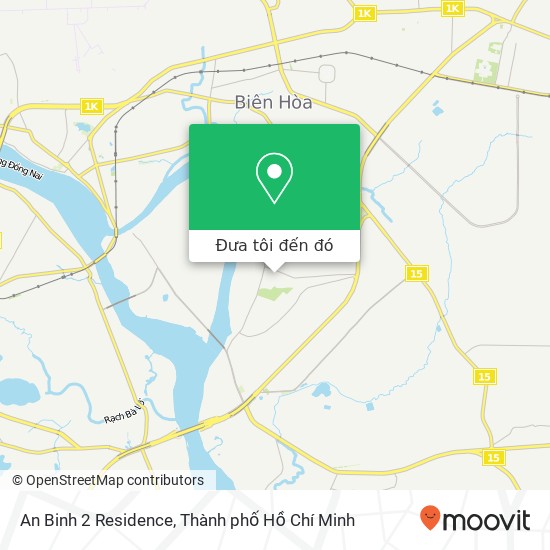 Bản đồ An Binh 2 Residence