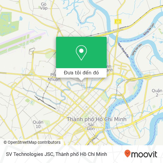 Bản đồ SV Technologies JSC