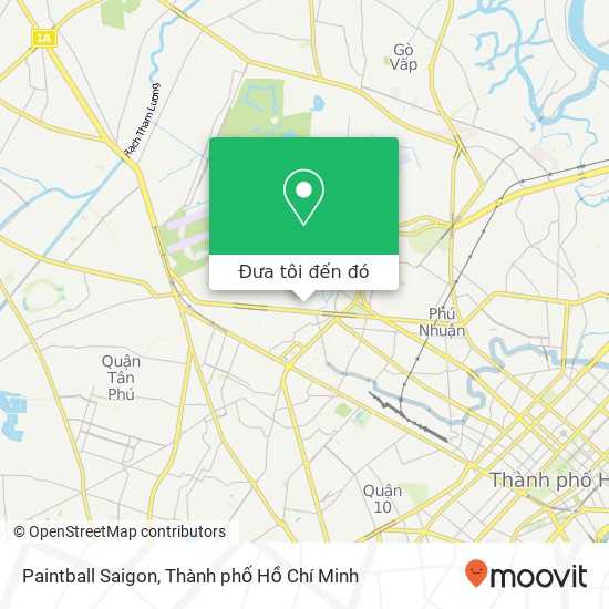 Bản đồ Paintball Saigon