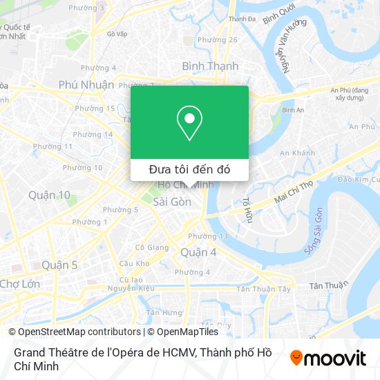 Bản đồ Grand Théâtre de l'Opéra de HCMV
